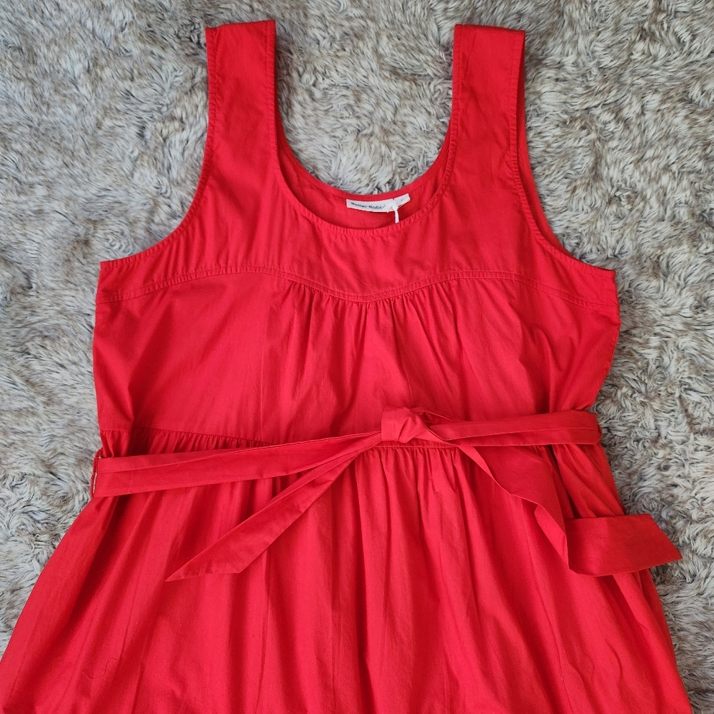 Anthropologie Roller Rabbit Coley Dress In Scarlet Red Women's Size‎ XL - Picture 4 of 11